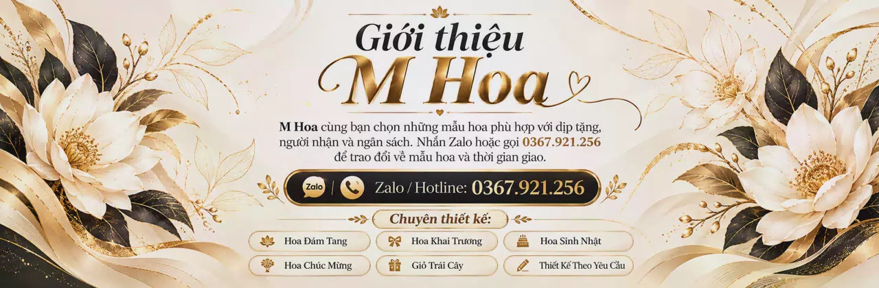 Ảnh bìa Shop hoa tươi Phường Thuận Giao Hồ Chí Minh - Tư vấn mẫu hoa hợp ngân sách